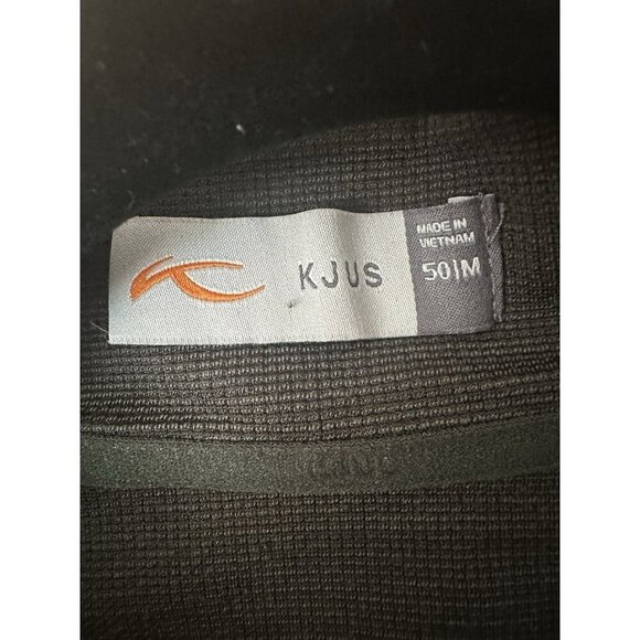 KJUS David Midlayer Half Zip Golf Pullover Dark Olive Men's Size M EU 50 - Picture 4 of 6